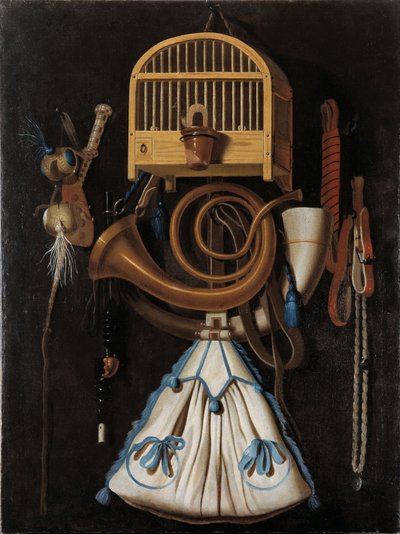 Hunting Gear, Still Life by Anthonis Leemans